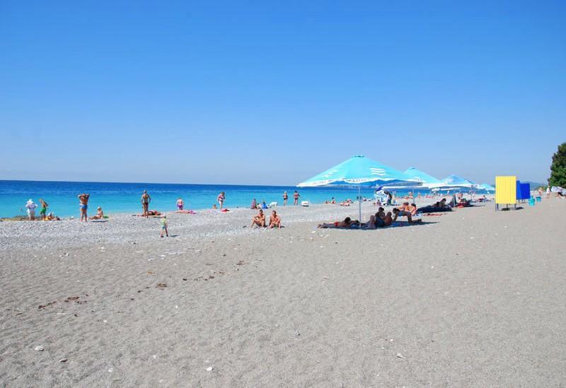 Pansionat Solnechniy Gagra Esterno foto
